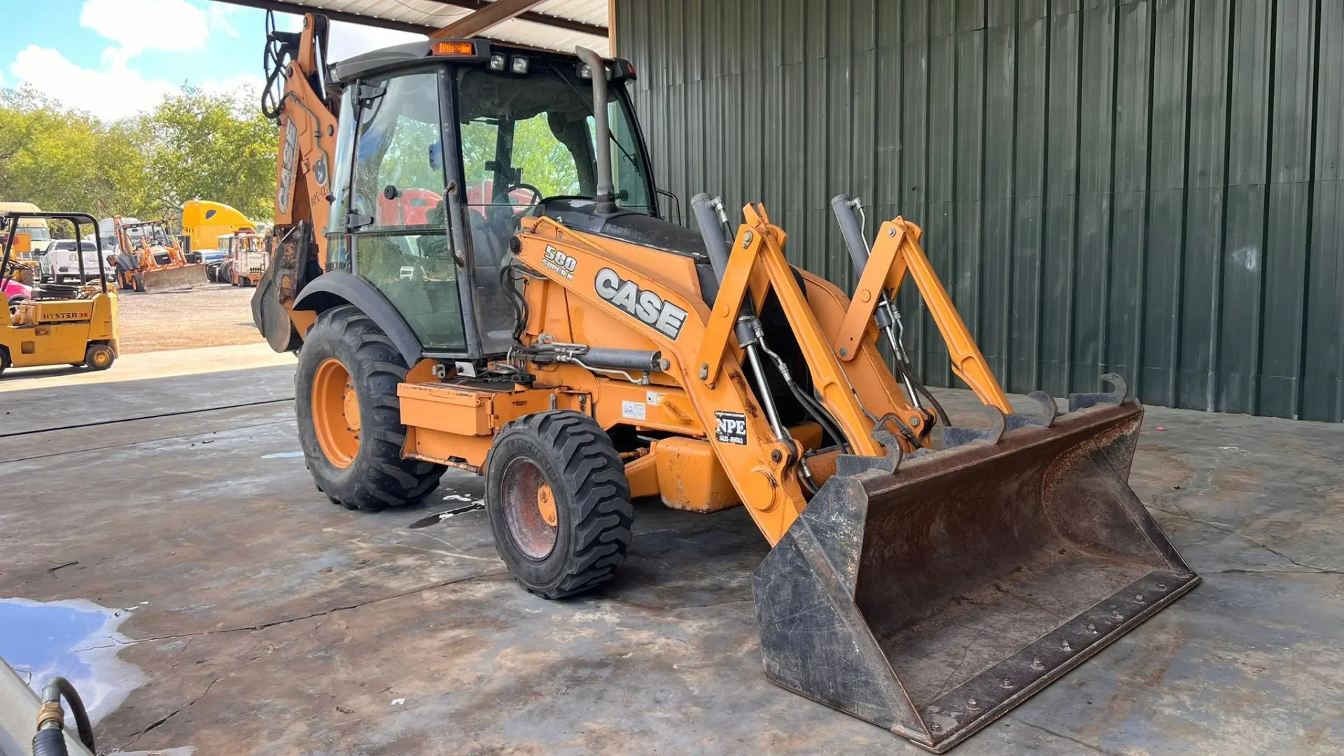 Retroexcavadora Case